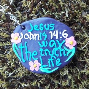Spiritual key chain (john 14:6)